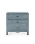Sara 3-Drawer End Table, Foggy Horizon