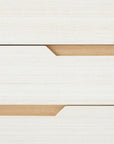 Simon 3-Drawer & 4-Door Cabinet, Light Natural Shimmer - Maison Vogue