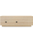 Simon 3-Drawer & 4-Door Cabinet, Light Natural Shimmer - Maison Vogue