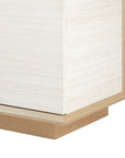 Simon 3-Drawer & 4-Door Cabinet, Light Natural Shimmer - Maison Vogue