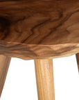 Indent Side Table Natural, MD