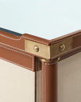 Toulon 3-Drawer Side Table, Tan