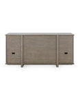 Watson 4-Drawer and 2-Door Cabinet, Light Mocha Shimmer Weave