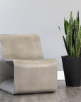 Odyssey Lounge Chair - Grey - Maison Vogue