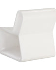 Odyssey Lounge Chair - White - Maison Vogue