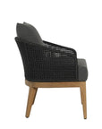 Capri Lounge Chair - Natural - Gracebay Grey - Maison Vogue