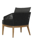 Capri Lounge Chair - Natural - Gracebay Grey - Maison Vogue
