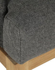 Capri Lounge Chair - Natural - Gracebay Grey - Maison Vogue