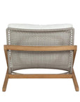 Bari Lounge Chair - Natural - Regency White - Maison Vogue