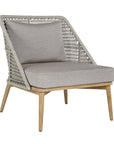 Andria Lounge Chair - Grey - Pallazo Taupe - Maison Vogue