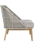 Andria Lounge Chair - Grey - Pallazo Taupe - Maison Vogue