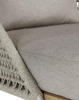 Andria Lounge Chair - Grey - Pallazo Taupe - Maison Vogue