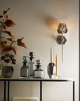 Gemma Sconce-Pale Brass - Maison Vogue