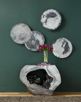Plateada Hollow Console Liquid Silver - Maison Vogue