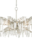 Forest Dawn Silver Chandelier - Maison Vogue