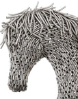 Walking Horse Pipe Sculpture - Maison Vogue