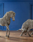 Walking Horse Pipe Sculpture - Maison Vogue