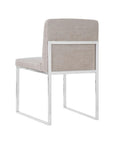 Frozen Gray Taupe Dining Chair - Maison Vogue