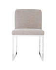 Frozen Gray Taupe Dining Chair - Maison Vogue