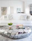 Crazy Cut Oblong Coffee Table - Maison Vogue