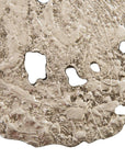 Molten Wall Disc Small, Silver Leaf - Maison Vogue