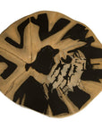 Cast Petrified Wood Stool Resin - Maison Vogue