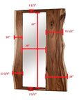 Split Slab Mirror - Maison Vogue