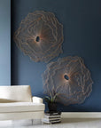 Poppy Flower Wall Art Copper, LG - Maison Vogue