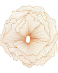 Poppy Flower Wall Art Copper, LG - Maison Vogue