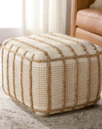 Wayland Pouf - Maison Vogue