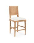 ANNETTE COUNTER STOOL, GRAY - Maison Vogue