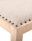 Aria Side Chair, Bleached Cerused Oak - Maison Vogue