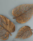 Birch Leaf Wall Art Copper, LG - Maison Vogue