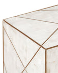 ELGIN CONSOLE, WHITE - Maison Vogue