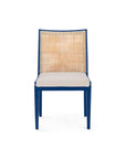 Ernest Side Chair, Navy Blue - Maison Vogue