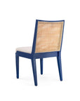 Ernest Side Chair, Navy Blue - Maison Vogue