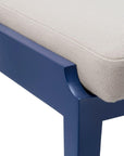 Ernest Side Chair, Navy Blue - Maison Vogue