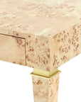 HELENA DESK, BURL - Maison Vogue
