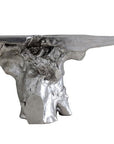 Crown Console, Silver Leaf - Maison Vogue