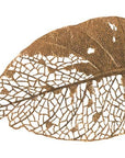 Birch Leaf Wall Art Copper, LG - Maison Vogue
