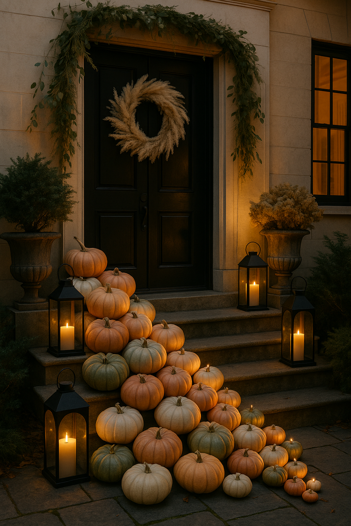 Autumn Alchemy: How to Decorate Your Exterior for Fall in Luxe Maison Vogue Style