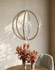 Bastian Sandstone Orb Lantern