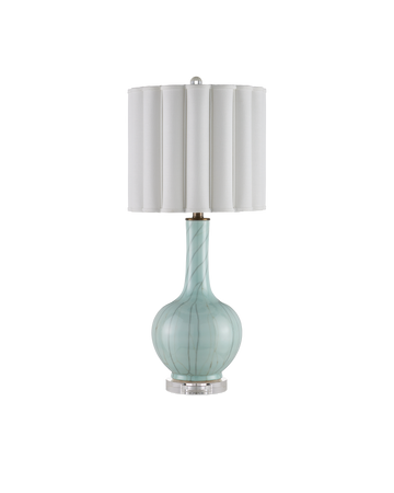 Celadon Crackle Table Lamp