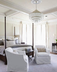 Sommelier White Chandelier - Maison Vogue