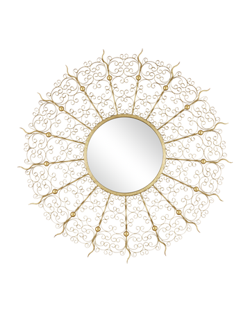 Levain Round Mirror