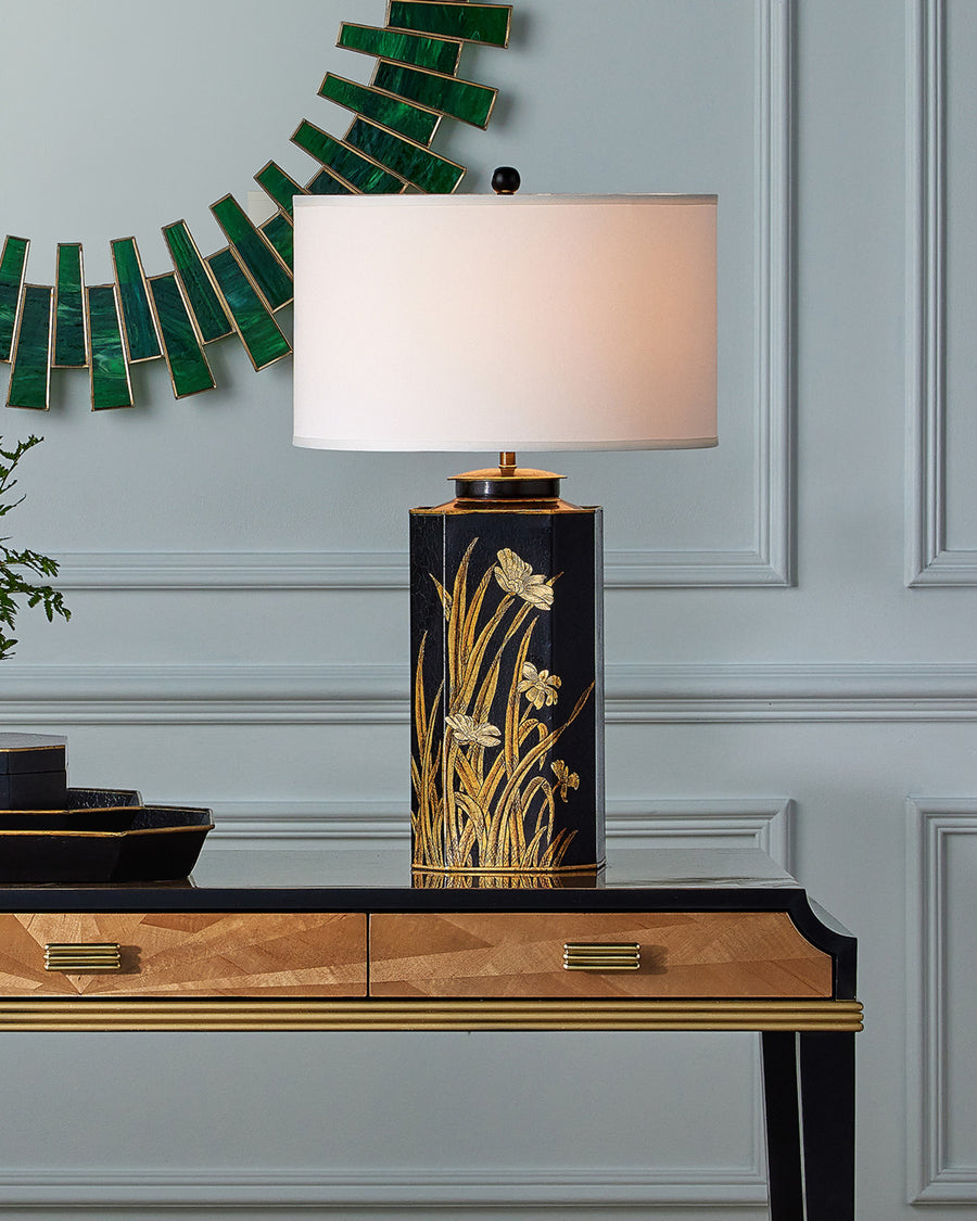 Glasdele Emerald Round Mirror