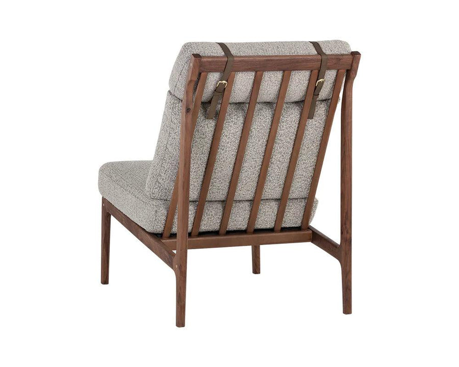 Elanor Lounge Chair - Walnut - Maison Vogue