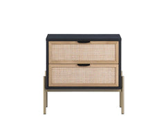 Avida Nightstand-Black - Maison Vogue