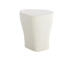 Dali End Table - White - Large - Maison Vogue