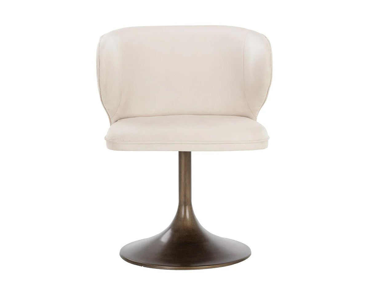 Simone Swivel Dining Chair - Maison Vogue